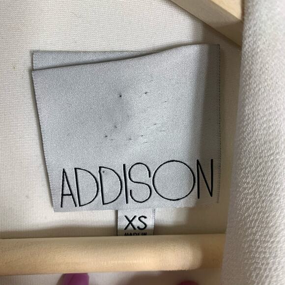 5/$30 Anthropologie Addison Sheer Hem Side Slit Dress - Picture 4 of 7